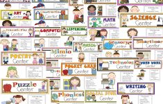 Free Printable Learning Center Signs