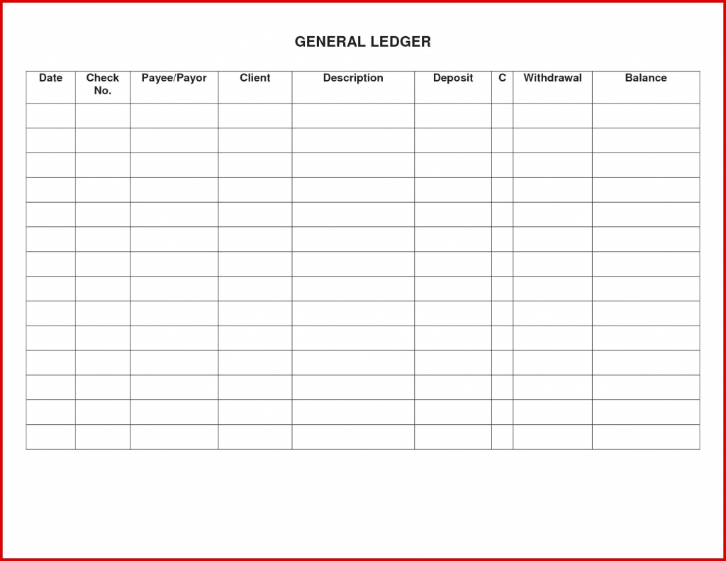 Free Ledger Template | 4Gwifi With Regard To Free Printable Rent - Free Printable Rent Ledger