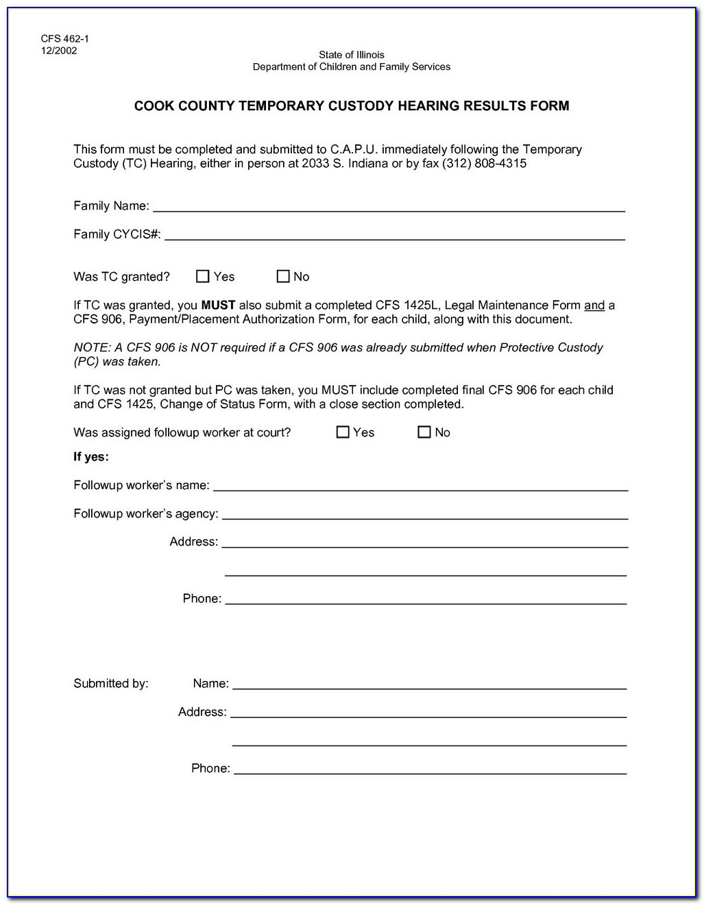 Free Legal Forms For Temporary Child Custody - Form : Resume - Free Printable Child Custody Papers