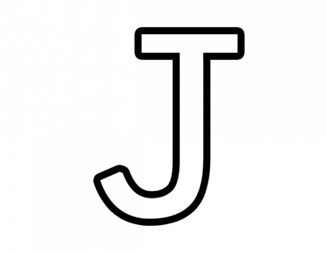 Free Letter J, Download Free Clip Art, Free Clip Art On Clipart Library - Free Printable Letter J