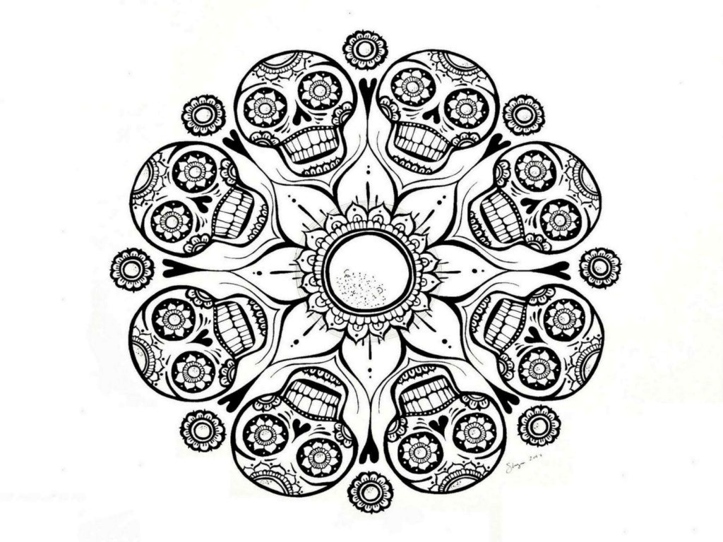 Free Mandala Coloring Pages To Print Printable Adults Colouring - Free Printable Mandala Coloring Pages