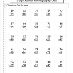 Free Math Worksheets And Printouts   Free Printable Addition Worksheets