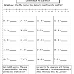 Free Math Worksheets And Printouts   Free Printable Subtraction Worksheets For 2Nd Grade