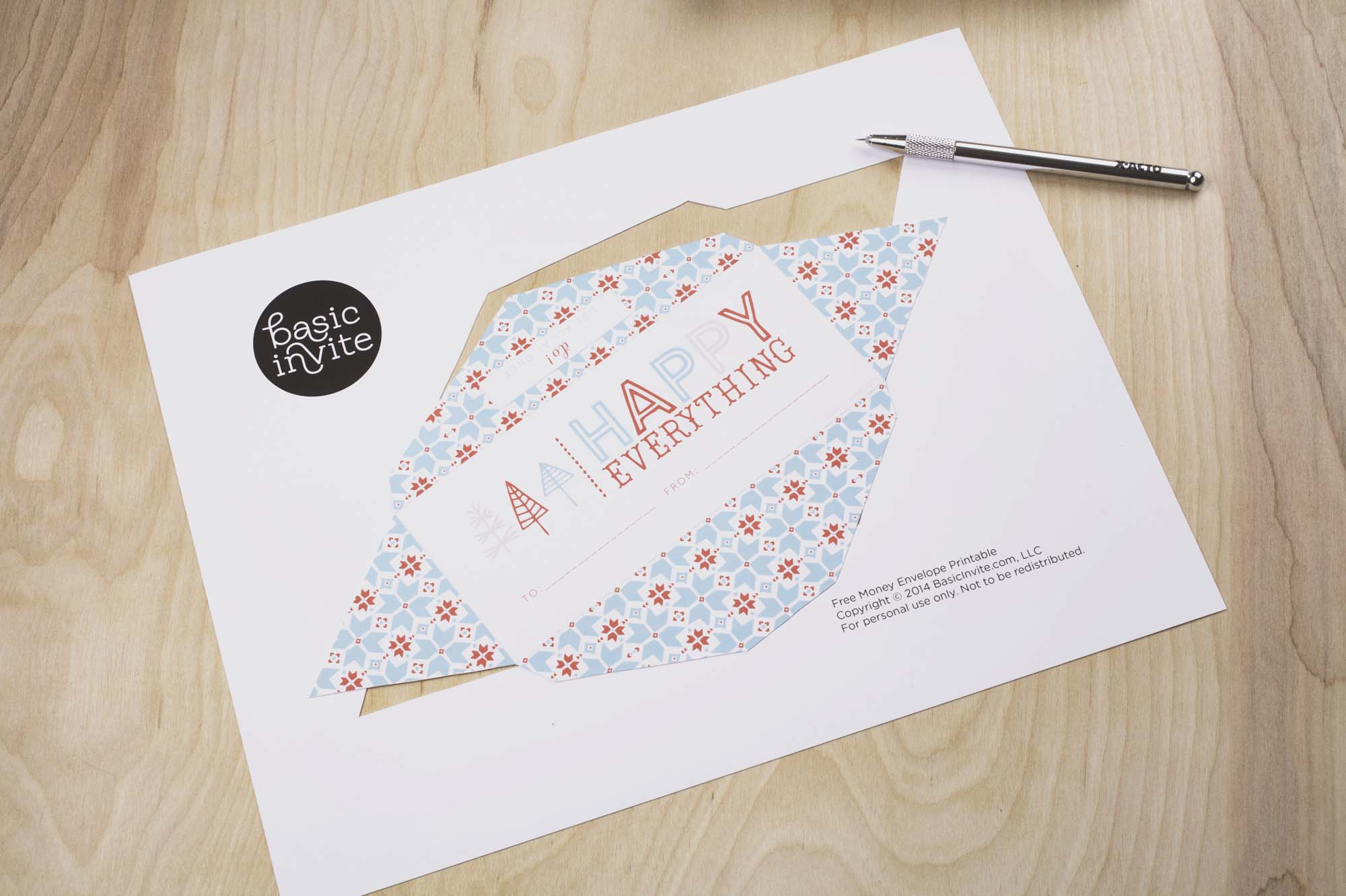 Free Money Envelope Printable Archives - Free Printable Money Envelopes