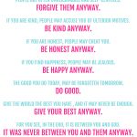 Free Mother Teresa Quote Printable   Sarah Titus   Free Wash Your Hands Signs Printable
