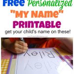 Free Name Tracing Worksheet Printable + Font Choices | Classroom   Free Printable Name Tracing Worksheets