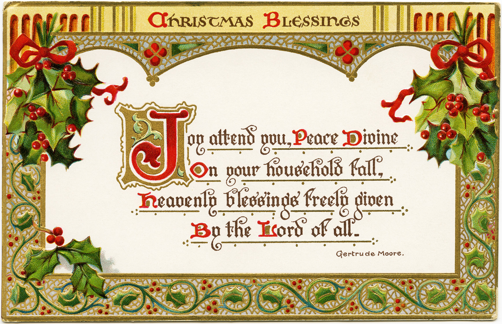 Free Online Printable Religious Christmas Cards – Festival Collections - Free Printable Christian Cards Online