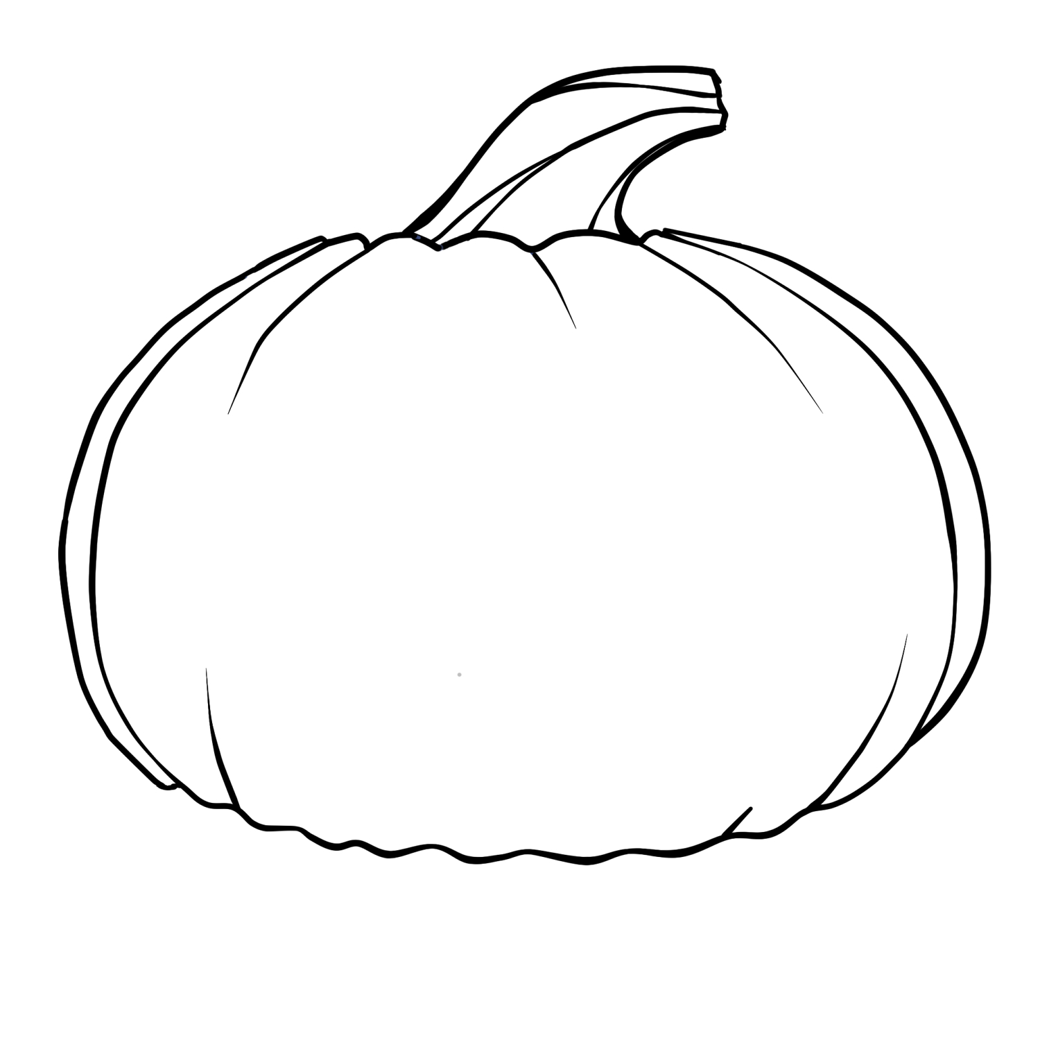 Free Outline Of A Pumpkin, Download Free Clip Art, Free Clip Art On - Pumpkin Templates Free Printable