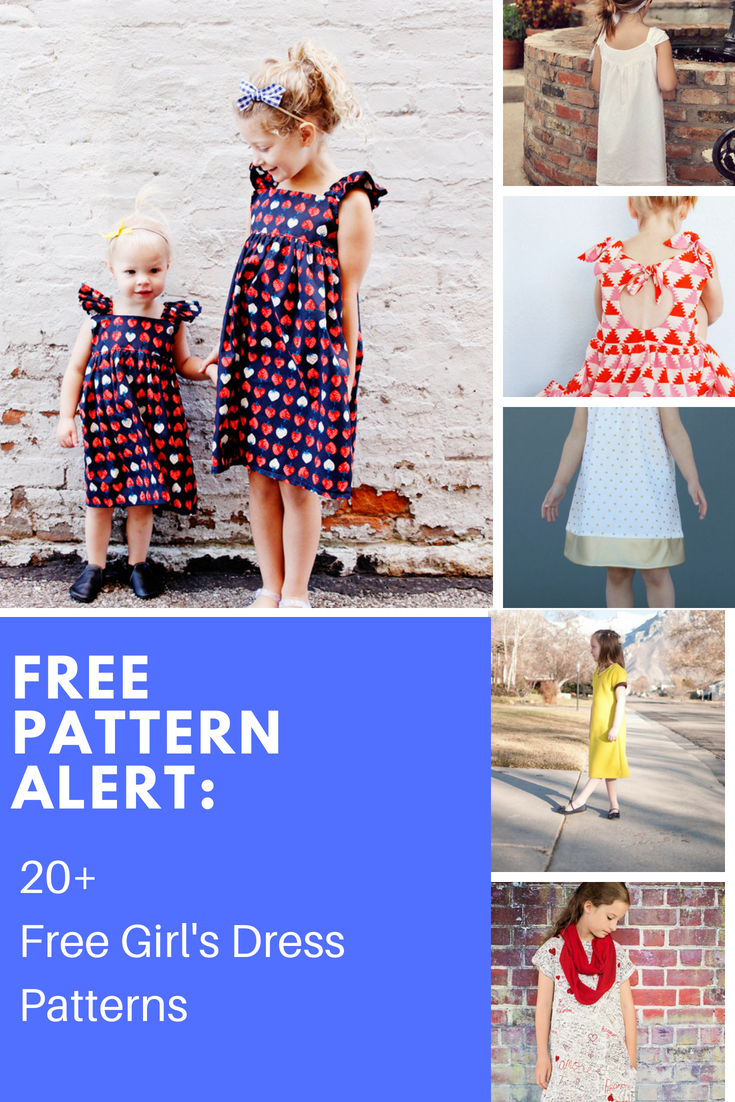Free Pattern Alert: 20+ Free Girl&amp;#039;s Dress Patterns - On The Cutting - Free Printable Pillowcase Dress Pattern