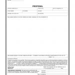 Free Print Contractor Proposal Forms | Construction Proposal Form   Find Free Printable Forms Online