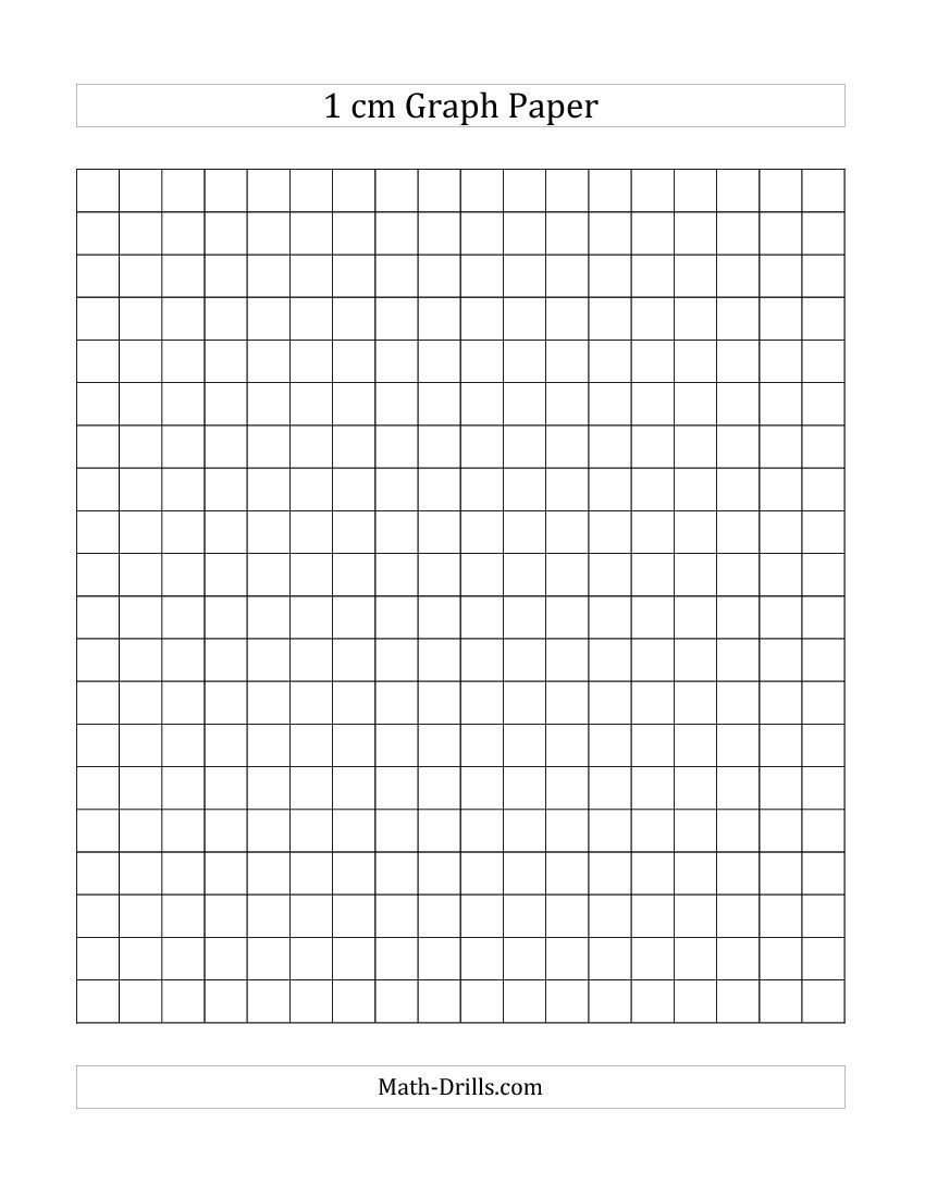 Free Printable 1 Cm Graph Paper (A) | Back To School | Pinterest - Cm Graph Paper Free Printable