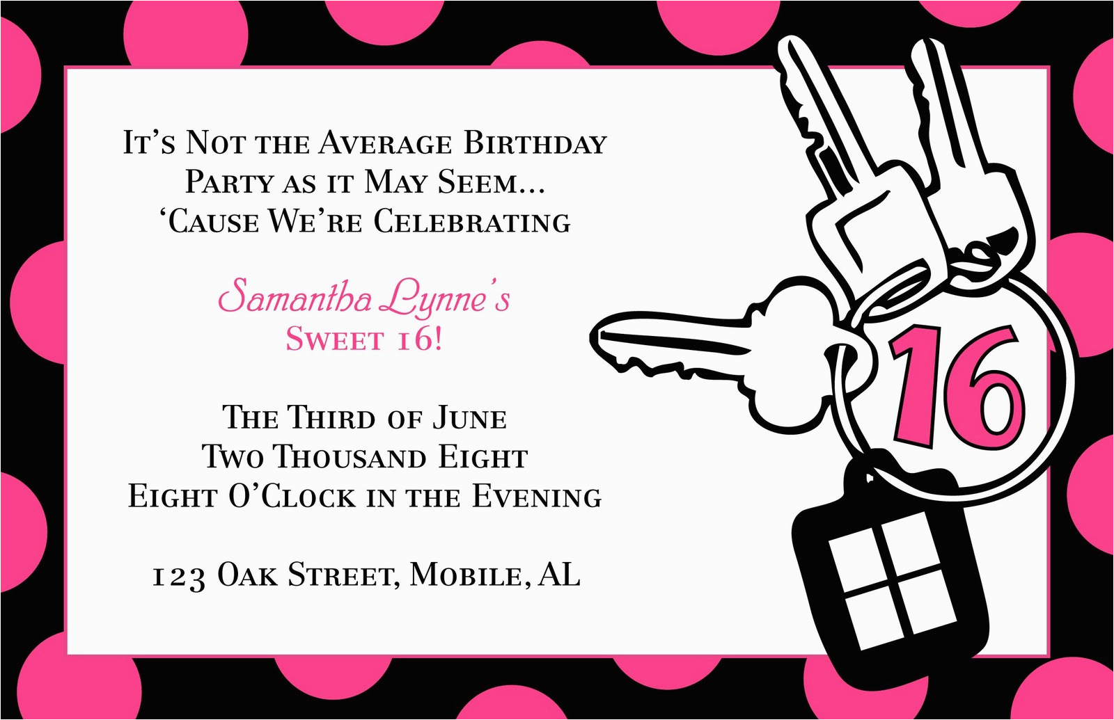 Free Printable 16Th Birthday Invitations Free Templates For Birthday - Free Printable 16Th Birthday Party Invitation Templates