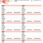 Free Printable 2019 Planner 50 Plus Printable Pages!!!   The Cottage   Free Printable Appointment Planner