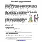 Free Printable 3Rd Grade Reading Worksheets | Lostranquillos   Third Grade Reading Worksheets Free Printable
