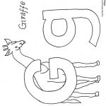 Free Printable Abc Coloring Pages G Is For Giraffe   Voteforverde   Free Printable Letter G Coloring Pages