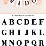 Free Printable Alphabet And Number Banner! Adorable!   Free Printable Whole Alphabet Banner