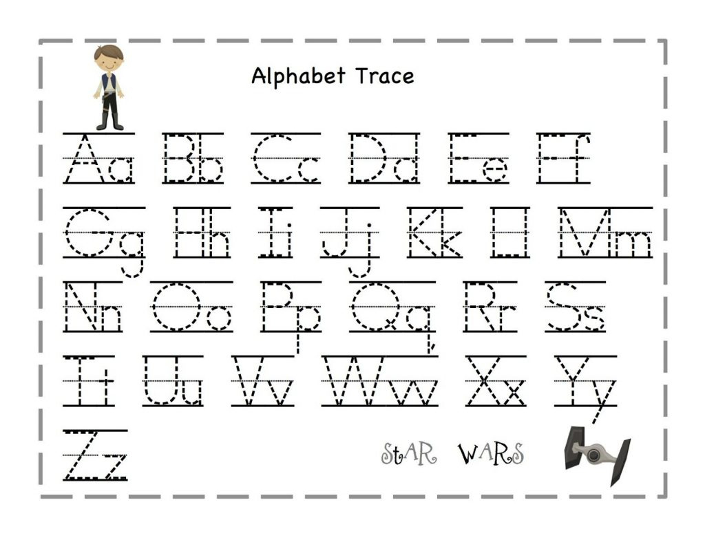 Free Printable Alphabet Letter Tracing Worksheets | Angeline - Free Printable Alphabet Letters