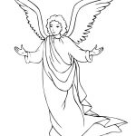 Free Printable Angel Coloring Pages For Kids | Éducation Chrétienne   Free Printable Angels