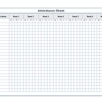 Free Printable Attendance Sheet Template … | Education | Attendance   Free Printable Charts For Teachers