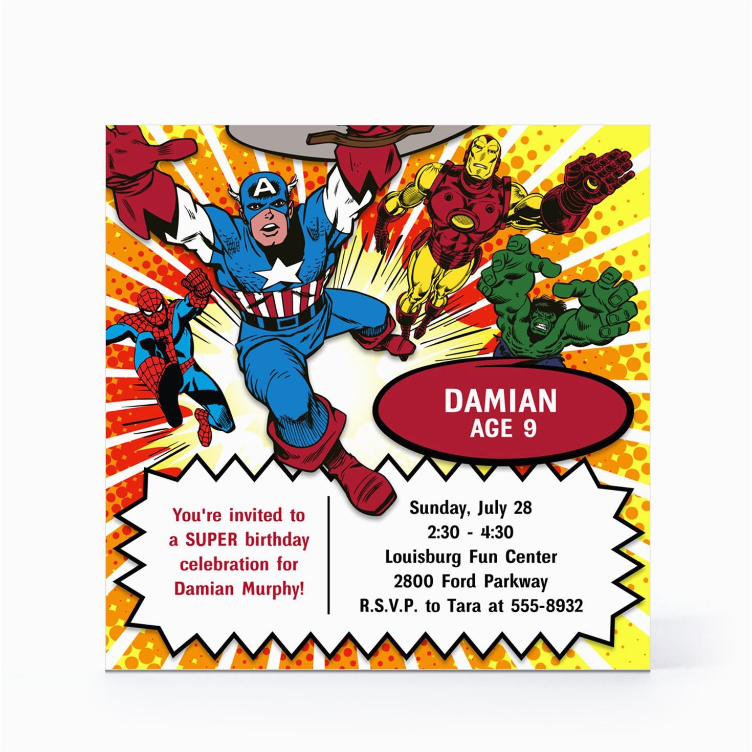 Free Printable Avengers Birthday Party Invitations 7 Best Images Of - Avengers Printable Invitations Free