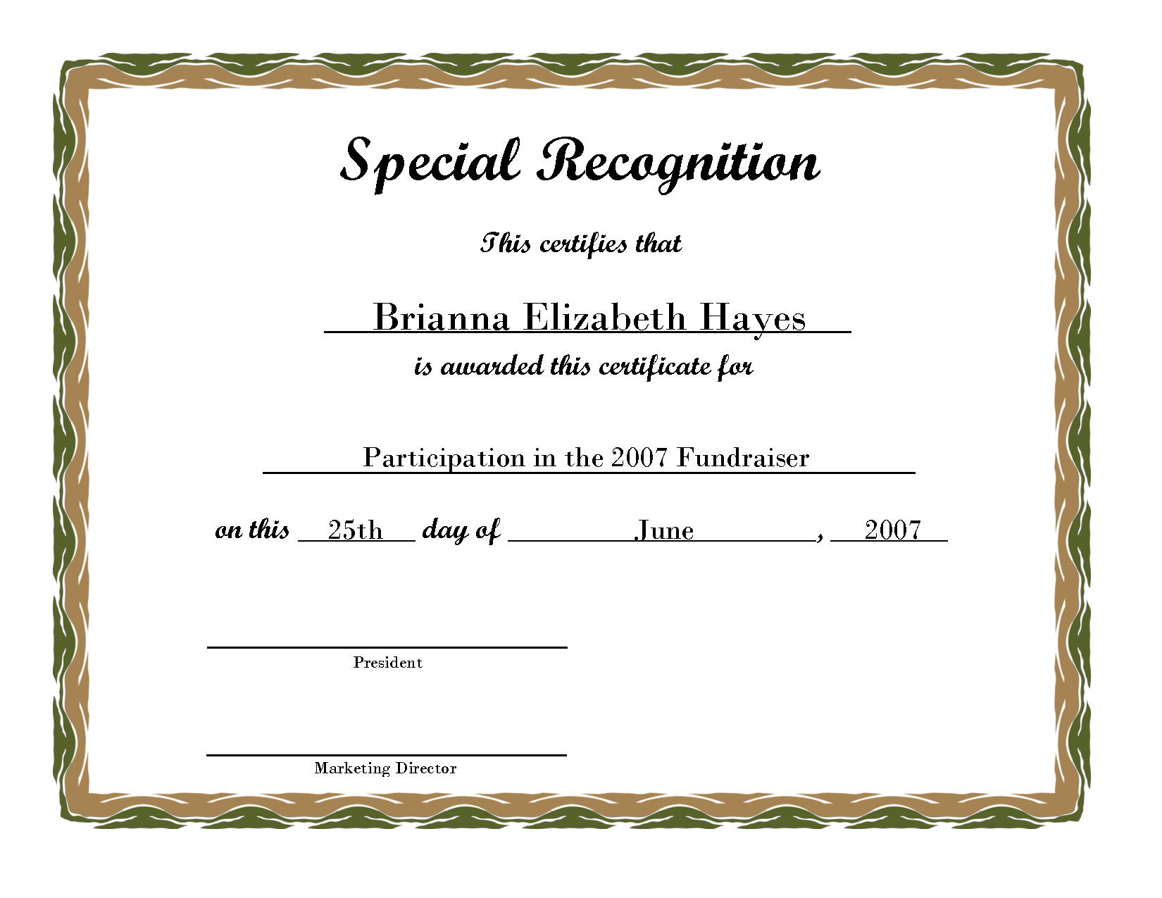 Free Printable Award Certificate Borders | Free Printable - Free Printable Certificates For Students