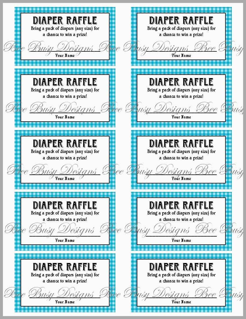 Free Printable Baby Shower Diaper Raffle Tickets Great Diaper Raffle - Free Printable Baby Shower Diaper Raffle Tickets