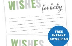 Free Printable Baby Shower Word Scramble