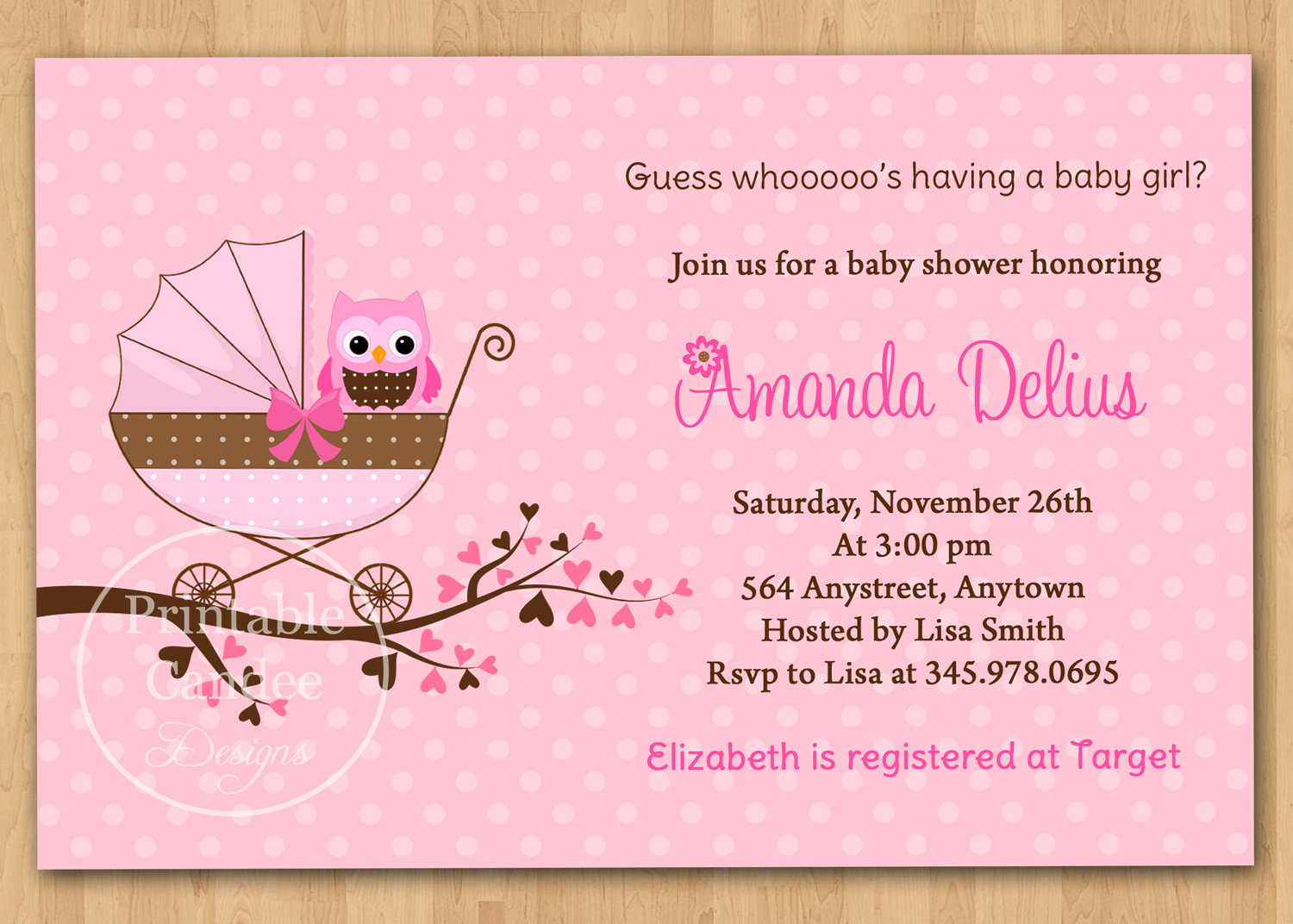 Free Printable Baby Shower Invitations For Girls Free Shower Anti Slip - Free Printable Baby Shower Cards Templates