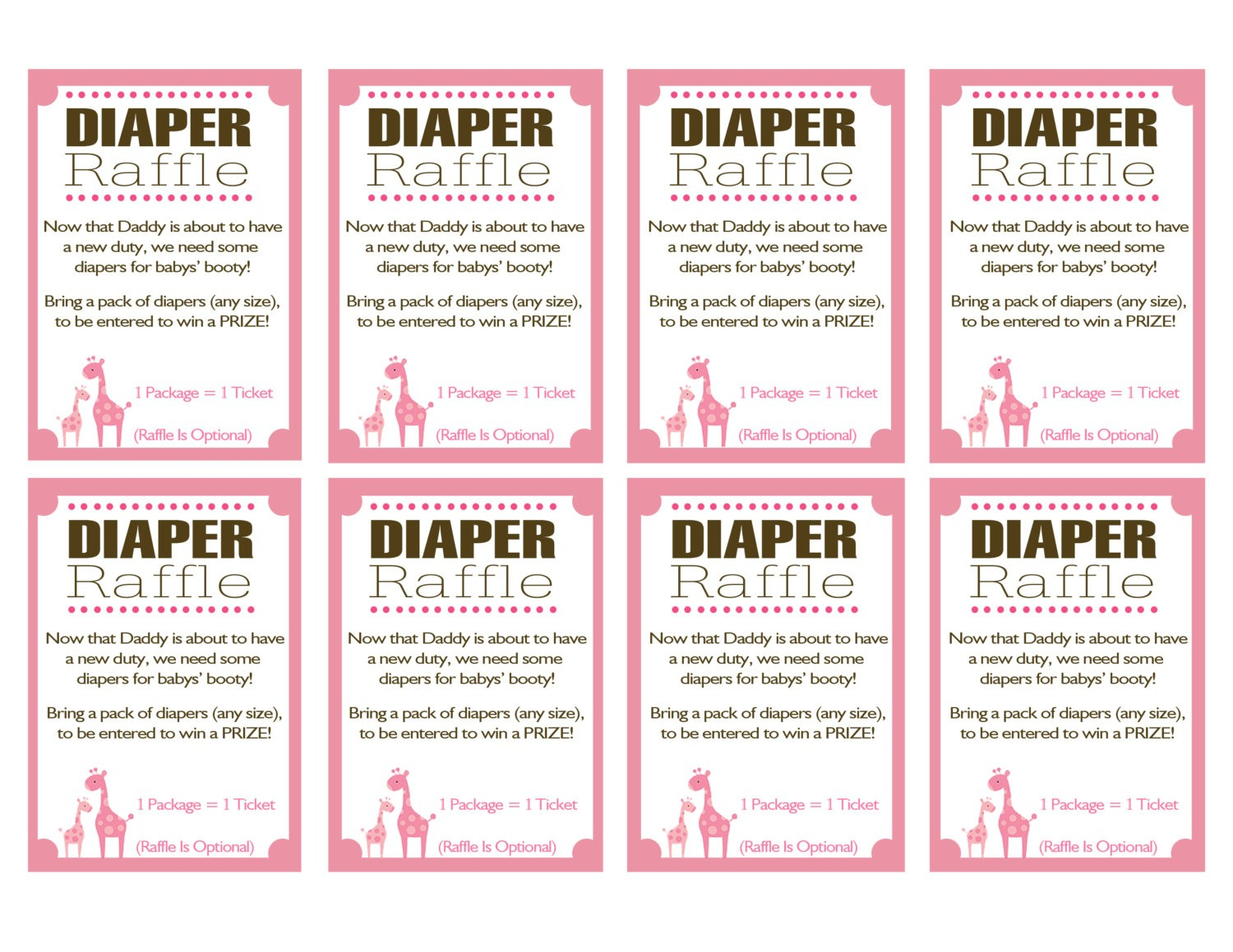 Free Printable Baby Shower Raffle Tickets Template Home Design Ideas - Free Printable Baby Shower Diaper Raffle Tickets