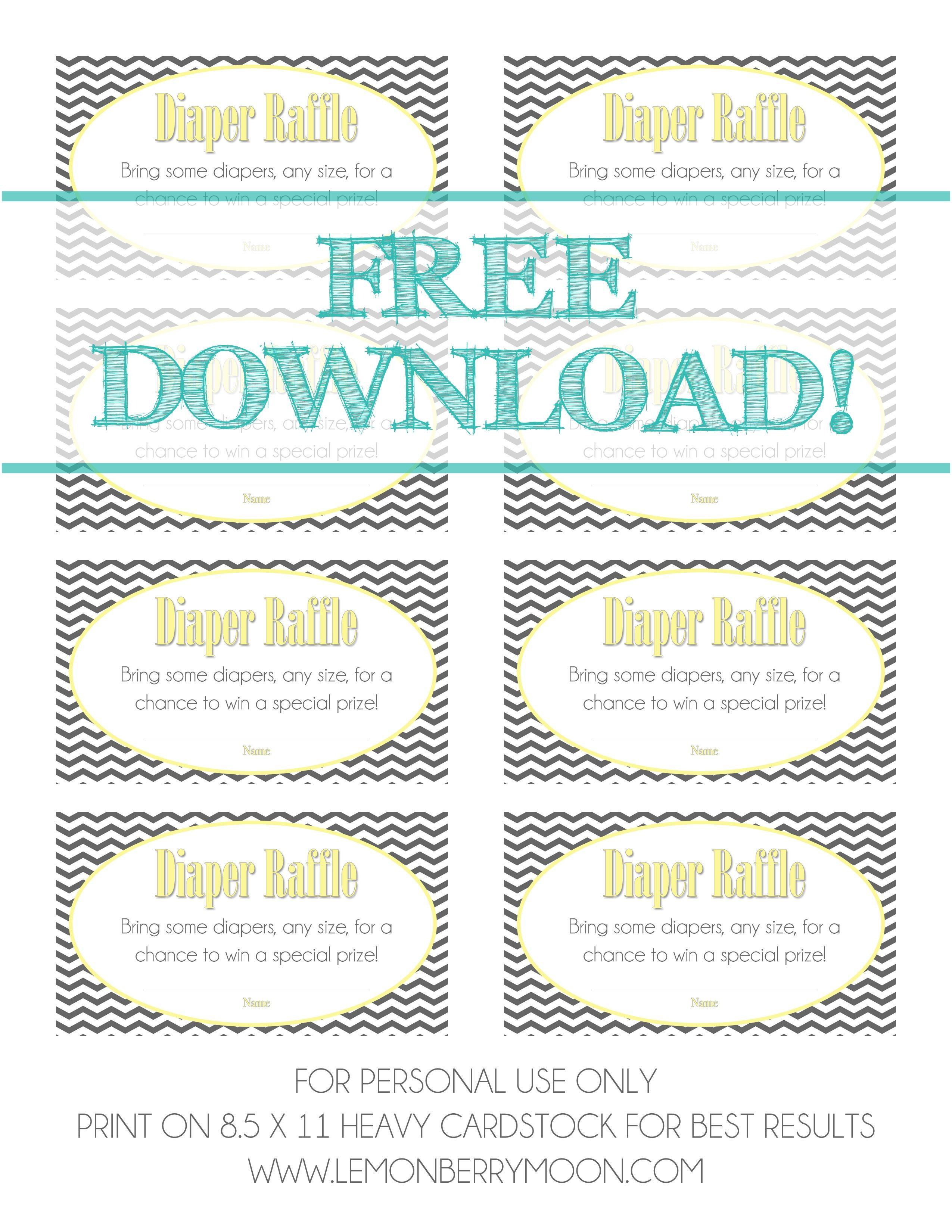 Free Printable Baby Shower Raffle Tickets Template Home Design Ideas - Free Printable Diaper Raffle Tickets