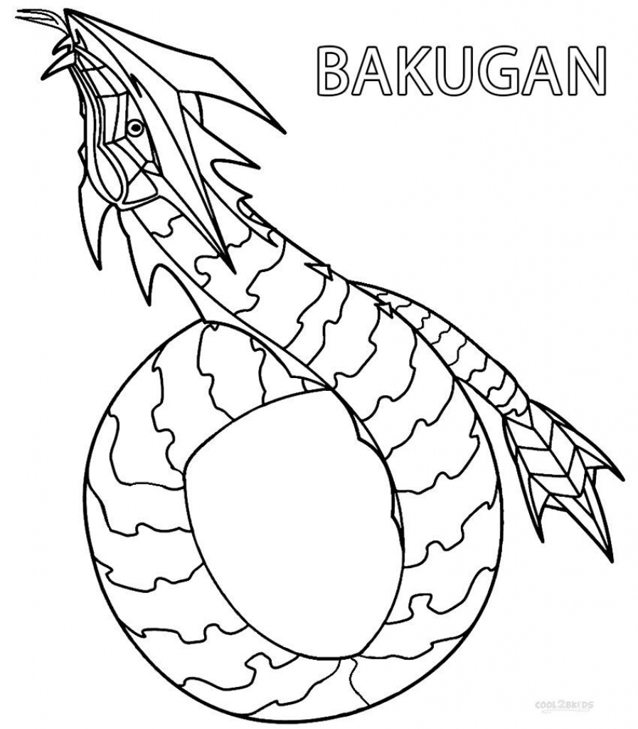 Free Printable Bakugan Coloring Pages For Kids | Printable Bakugan - Printable Bakugan Coloring Pages Free