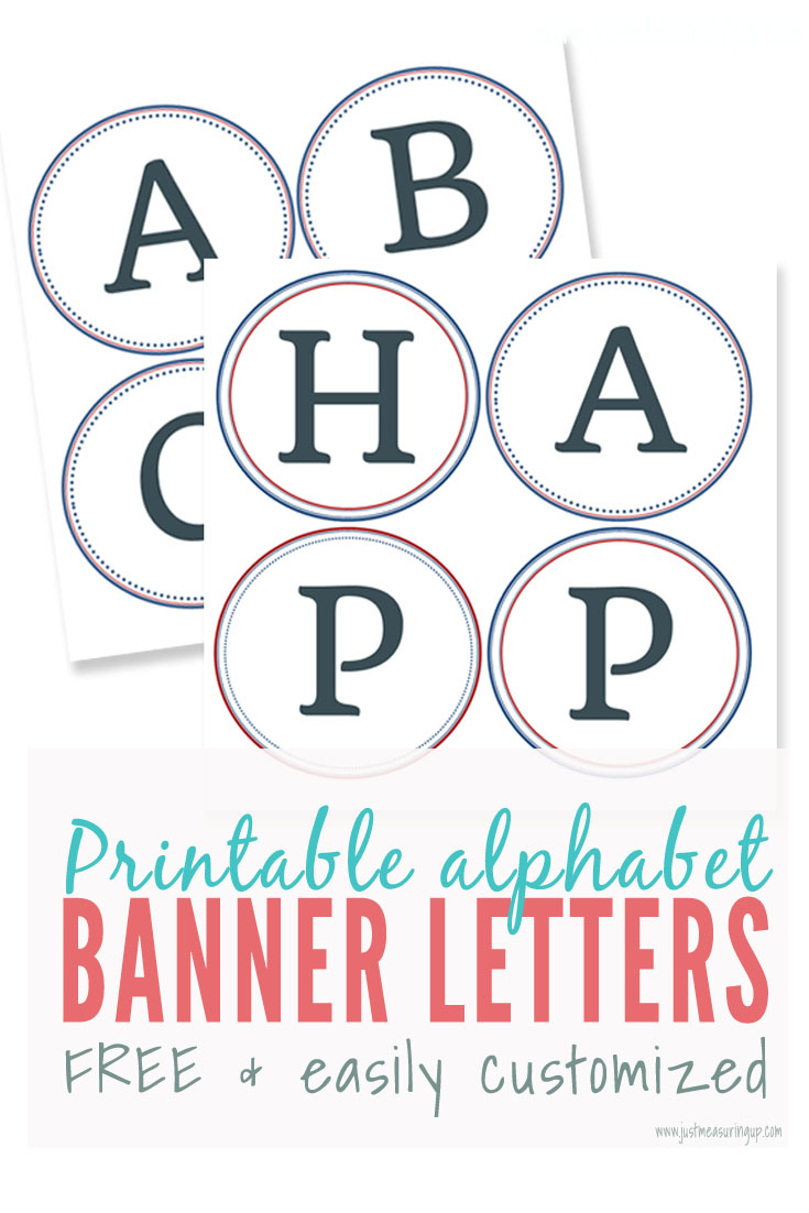 Free Printable Banner Letters | Make Diy Banners And Signs - Free Printable Alphabet Letters For Banners