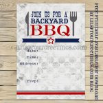 Free Printable Bbq Cookout Invitation | Free Printables | Pinterest   Free Printable Cookout Invitations