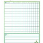 Free Printable! Bill Payment Tracker From Spring Home Printables   Free Printable Bill Tracker