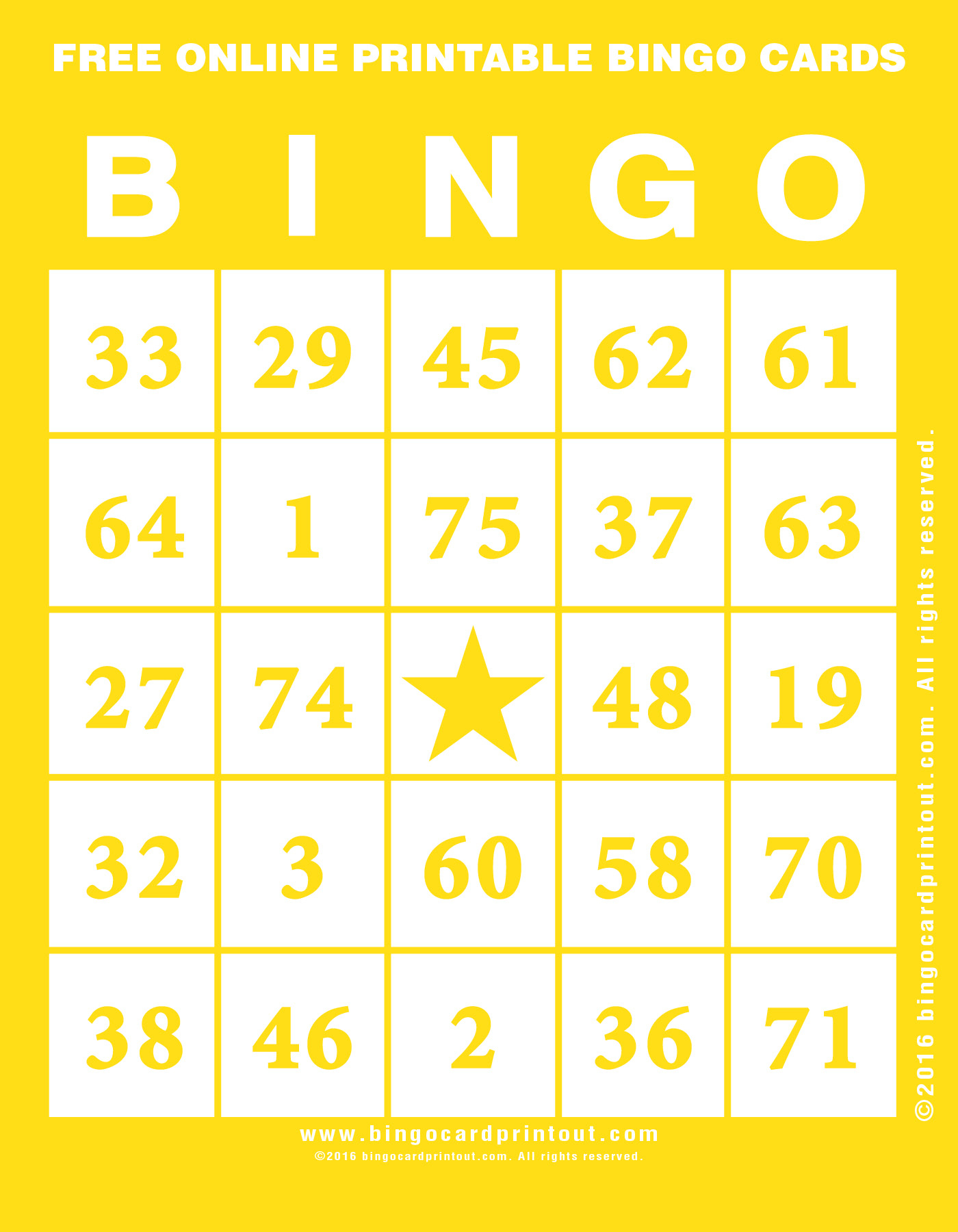 Free Printable Bingo Cards Random Numbers | Download Them Or Print - Free Printable Bingo Cards Random Numbers