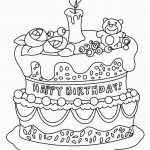 Free Printable Birthday Cake Coloring Pages For Kids For Picture Of   Free Printable Pictures Of Birthday Cakes