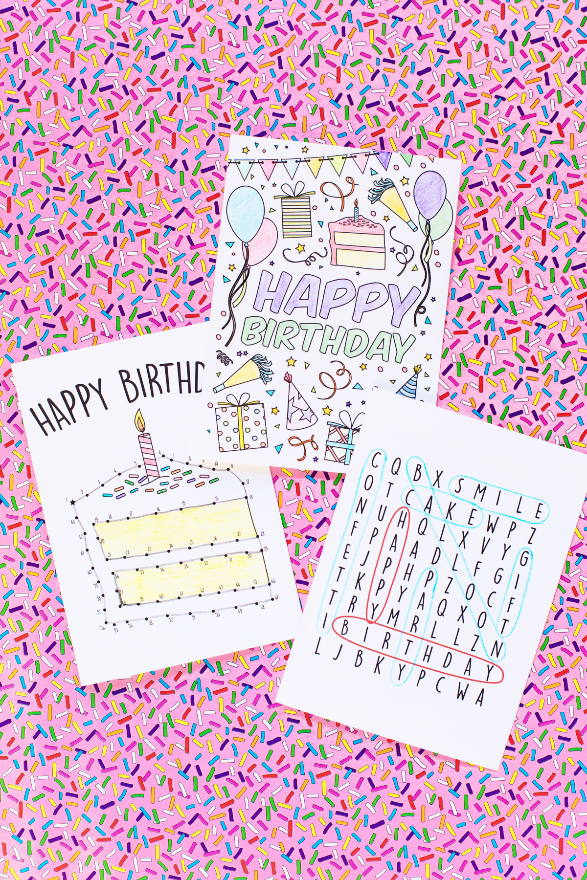 Free Printable Birthday Cards For Kids - Studio Diy - Free Printable Birthday Cards For Kids