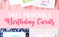 Happy Birthday Free Cards Printable