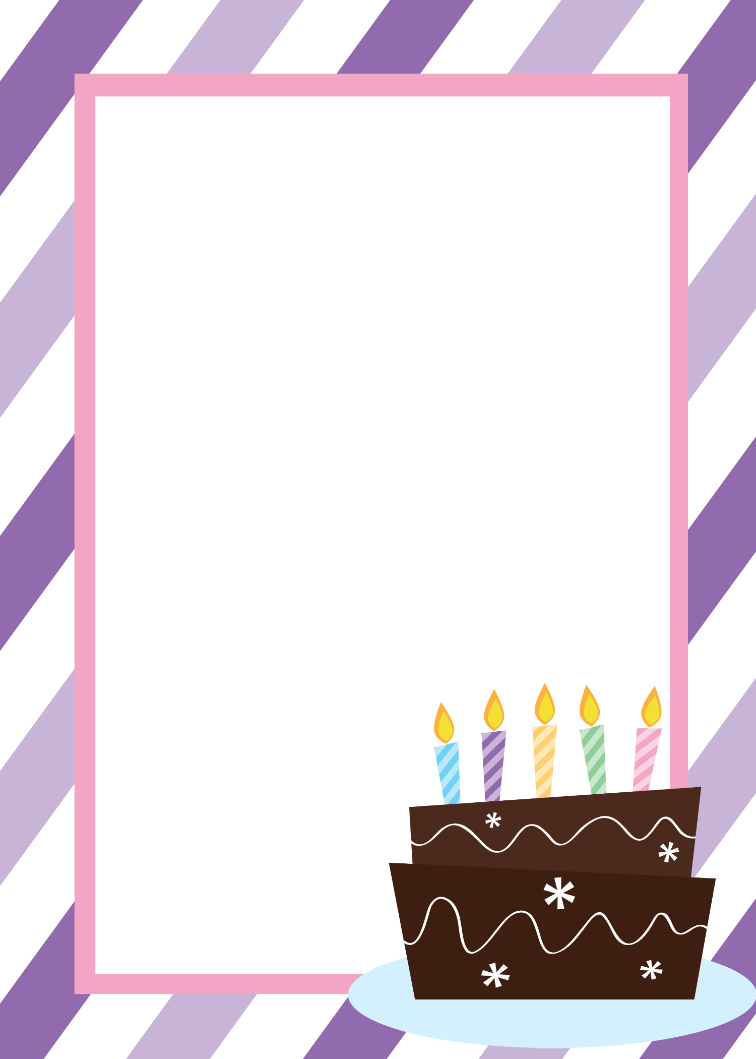 Free Printable Birthday Invitation Templates - Free Printable Birthday Invitation Templates