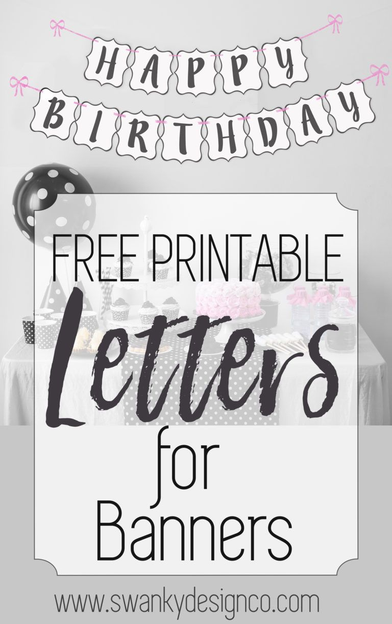 free happy birthday printable letters free printable download