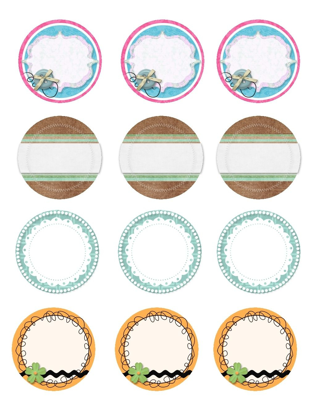 Free Printable Blank Labels For Jars | Flogfolioweekly Inside Free - Free Printable Mason Jar Labels Template