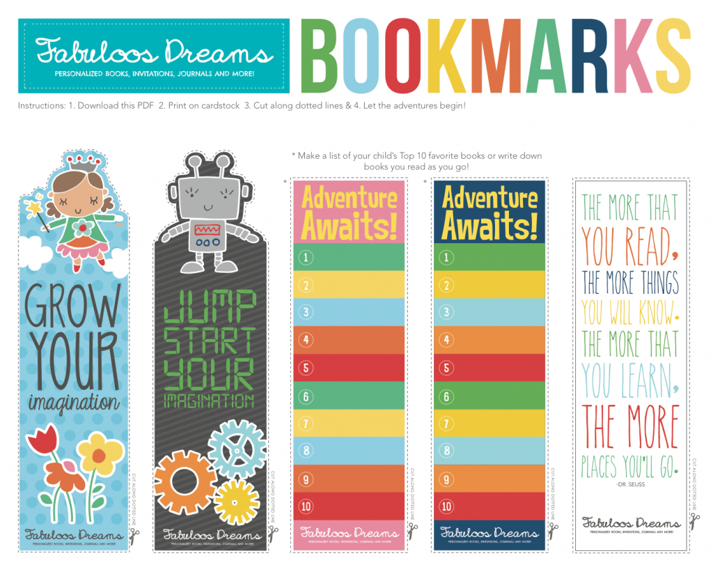 Free Printable Bookmarks For Kids - Printables 4 Mom - Free Printable Baby Bookmarks