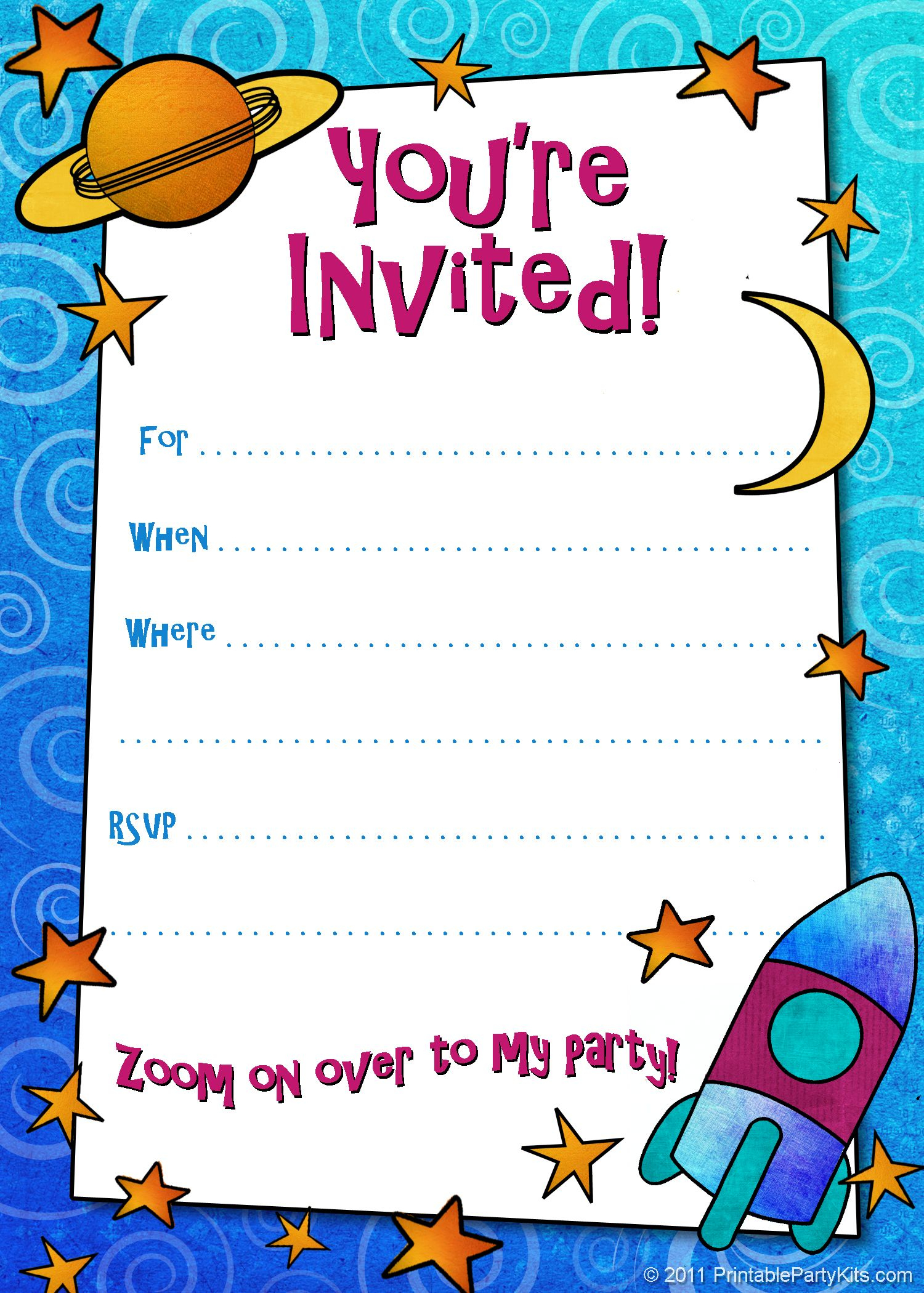 Free Printable Boys Birthday Party Invitations | Birthday Party - Free Printable Pool Party Invitations