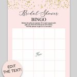 Free Printable Bridal Shower Bingo In 2018 | Wedding/shower   Free Printable Bridal Shower Bingo