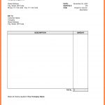 Free Printable Business Invoice Template   Invoice Format In Excel   Free Printable Blank Invoice