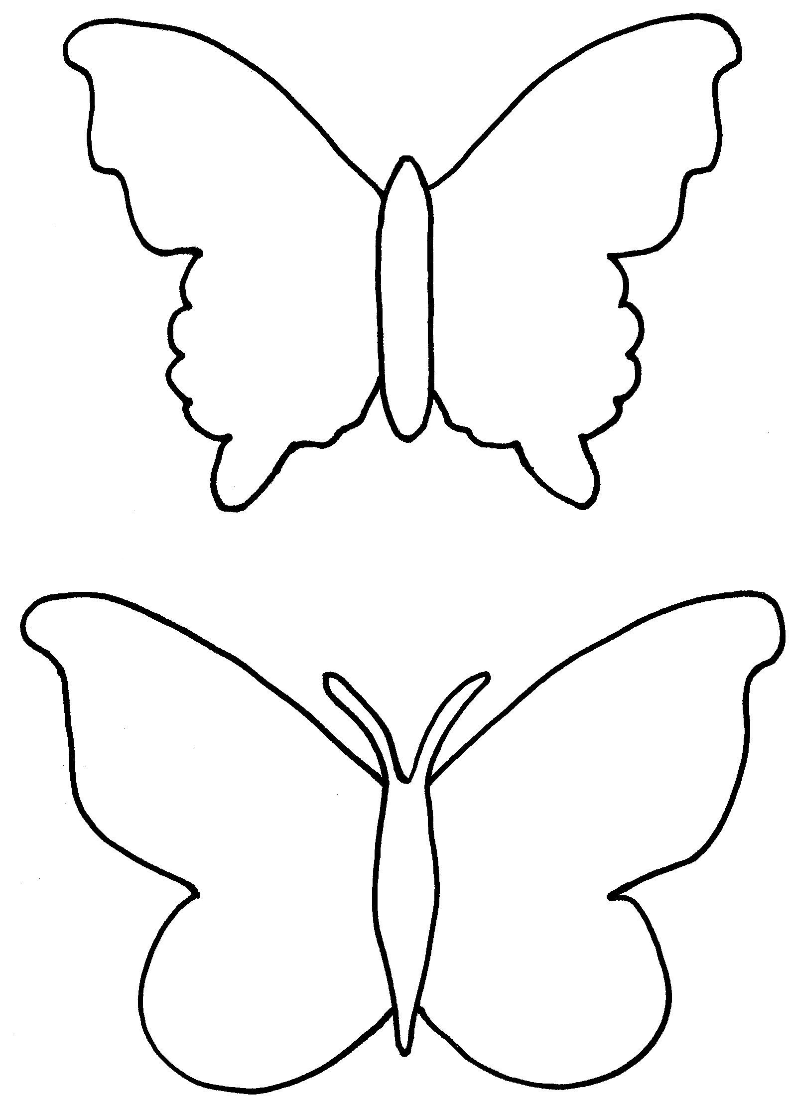 Free Printable Butterfly Cutouts, Download Free Clip Art, Free Clip - Free Printable Butterfly Cutouts