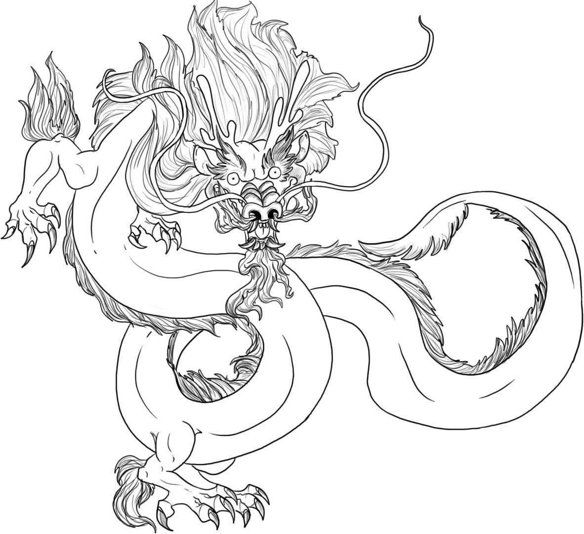 Free Printable Chinese Dragon Coloring Pages For Kids | Chinese - Free Printable Chinese Dragon Coloring Pages