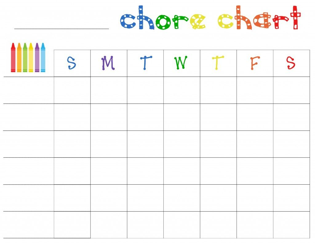 Free Printable Chore Charts For Toddlers | As They Grow Up - Free Printable Job Charts For Preschoolers