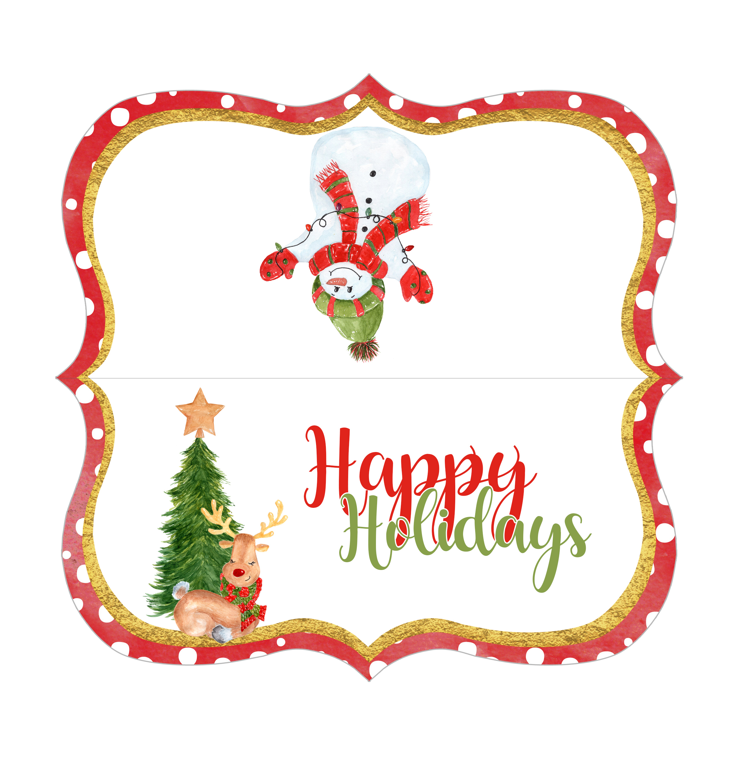 Free Printable Christmas Bag Toppers – Festival Collections - Free Printable Christmas Bag Toppers