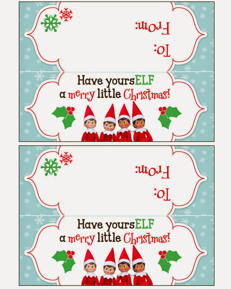 Free Printable Christmas Bag Toppers Templates – Festival Collections - Free Printable Christmas Bag Toppers Templates